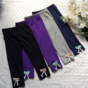 quần legging COTTON nơ gấu